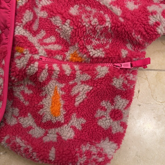 Free people movement hit the slopes button up fleece jacket hot pink xs - Picture 6 of 8
